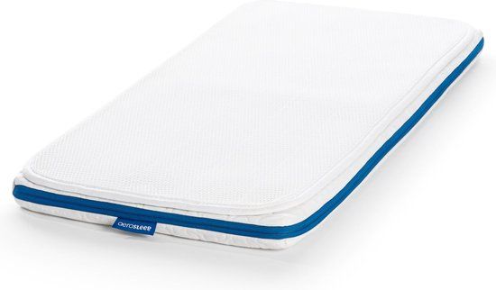 AeroSleep Evolution Pack 2-in-1 Wieg Matras + 3D Matrasbeschermer - 90 x 40 cm - Wit