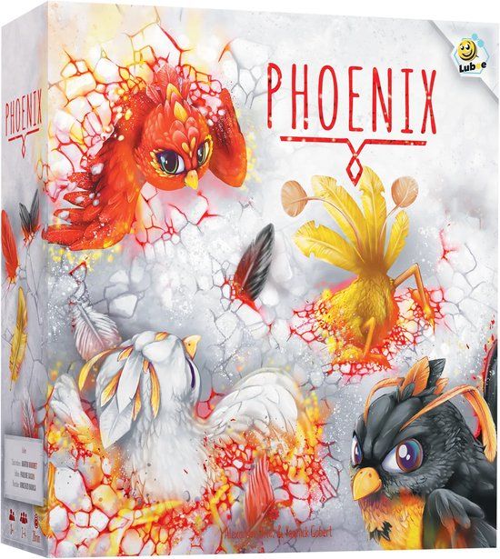 Geronimo Games PHOENIX - Lubee - Bordspel - vanaf 8 jaar oud - van 2 tot 4 spelers
