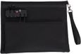 Sacoche ignifuge - Sac de rangement sécurisé - Protéger les objets de valeur - Serrure à combinaison - 35 x 25 cm - Noir