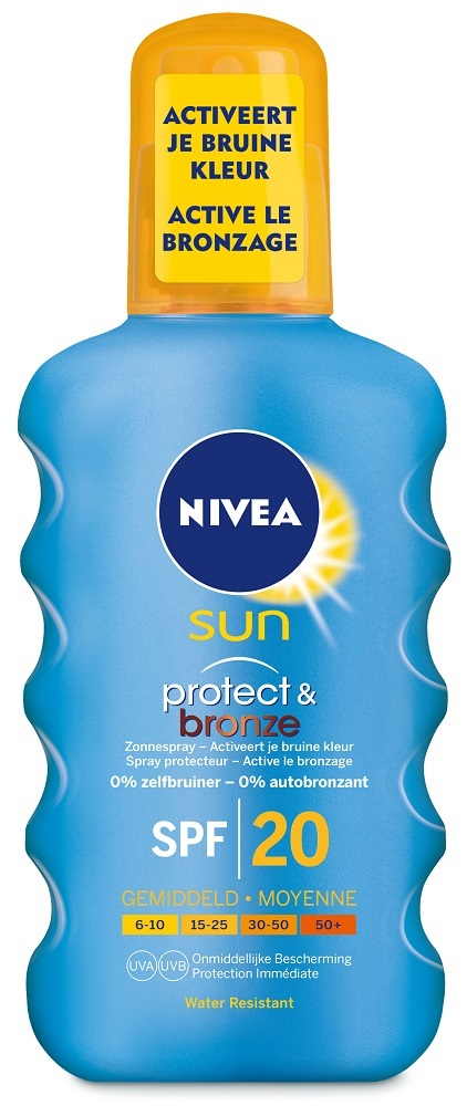 Nivea Sun Protect & Bronze Zonnespray SPF20
