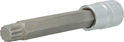 BRILLIANT TOOLS BT022956 1/2" veeltandbitdop M14 - 140 mm - 4042146776865