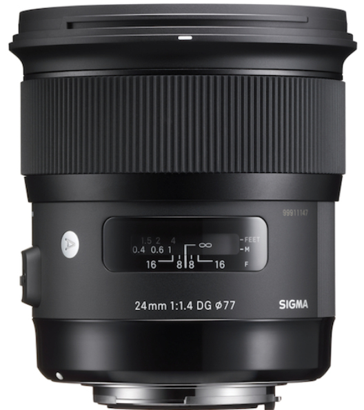 Sigma 24mm F1.4 DG HSM