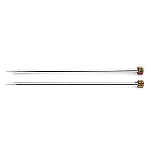 KnitPro Nova Enkele Puntige Naalden - 3 mm - 35 cm - Zilver
