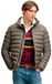 Superdry Fuji Estate Gewatteerde Jas Slanke Pasvorm Heren Bruin Heritage Ruitje XXL