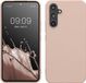kwmobile Samsung Galaxy A54 5G hoesje - Back cover in kokosmelk