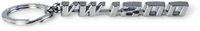 BRISA VW Collection - Volkswagen metalen sleutelhanger-ring sleutelaccessoire in Kever-design (VW1200/zilver)