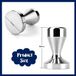 Merkloos Tamper à café 51mm Inox Style Espresso Barista