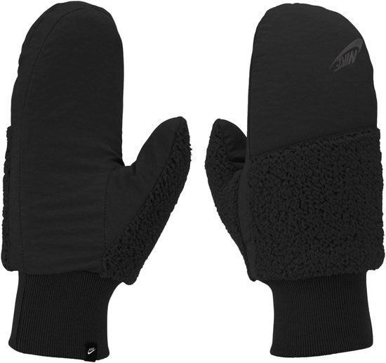 Nike Mitten Sherpa Gloves - Black