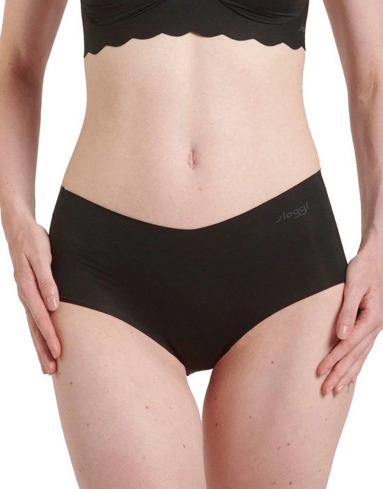 sloggi Zero Microfibre 2.0 Short Dames Onderbroek - Zwart - Maat XL