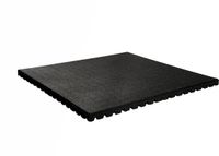 Taurus vloerbeschermingsmat 100 x 100 x 4,3 cm Zwart