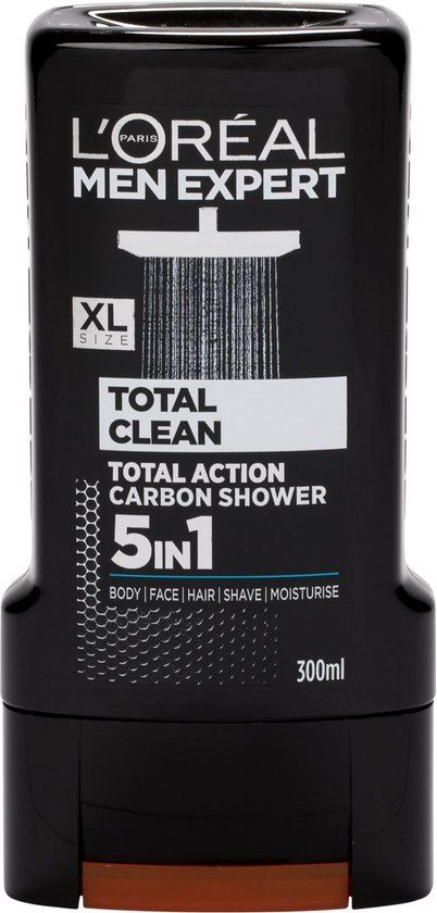 L'Oréal Paris Men Expert Total Clean 5-in-1 Shower Gel - 300ml