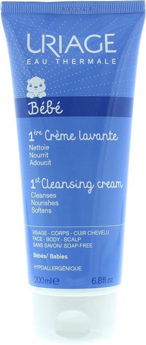 Uriage Bébé 1st Cleansing Soap-Free Cream 200ml