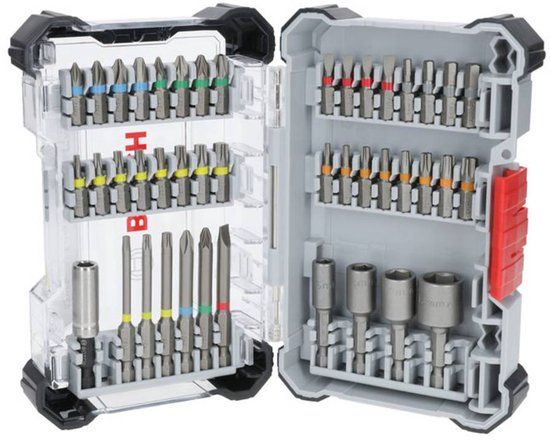 Bosch Accessories Extra Hard Set 2607017727 Gereedschapsset 43-delig