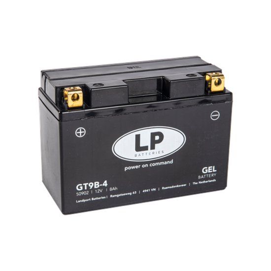 Landport GT9B-4 Motor GEL Accu - 12V 8.0Ah - Universeel