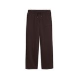 PUMA Class Fleecebroek met rechte pijpen voor dames XS, Chocolate Fondue Brown