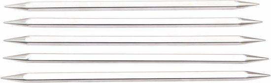 KnitPro Nova Cubics sokkennaalden 15cm 3.00mm Multikleur Hout