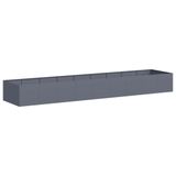 VidaXL Plantenbak 360x80x40 cm staal antracietkleurig
