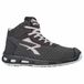 U-Power Don't Worry... BE Happy! Stego S ESD S3s Ci FO SR Chaussure de travail Homme, Gris plomb orange fluo, 45 EU