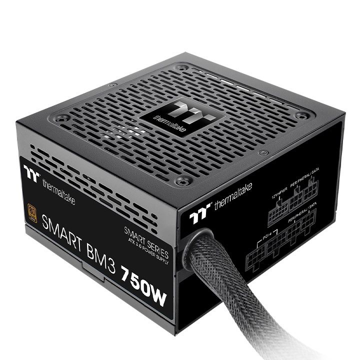 Thermaltake Smart BM3 750W 80 PLUS Bronze ATX 3.0 Zwart