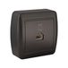 Solera Telefoon- en ADSL-stopcontact, wandmontage, grafiet, RJ45