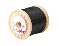 INNSPIRO Magische aluminiumdraad, zwart, 1,5 mm, 500 g, 100 m, ca.
