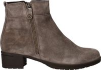 Hartjes 172.0211/30 - Enkellaarzen - Dames - Taupe - Suède - Maat 38