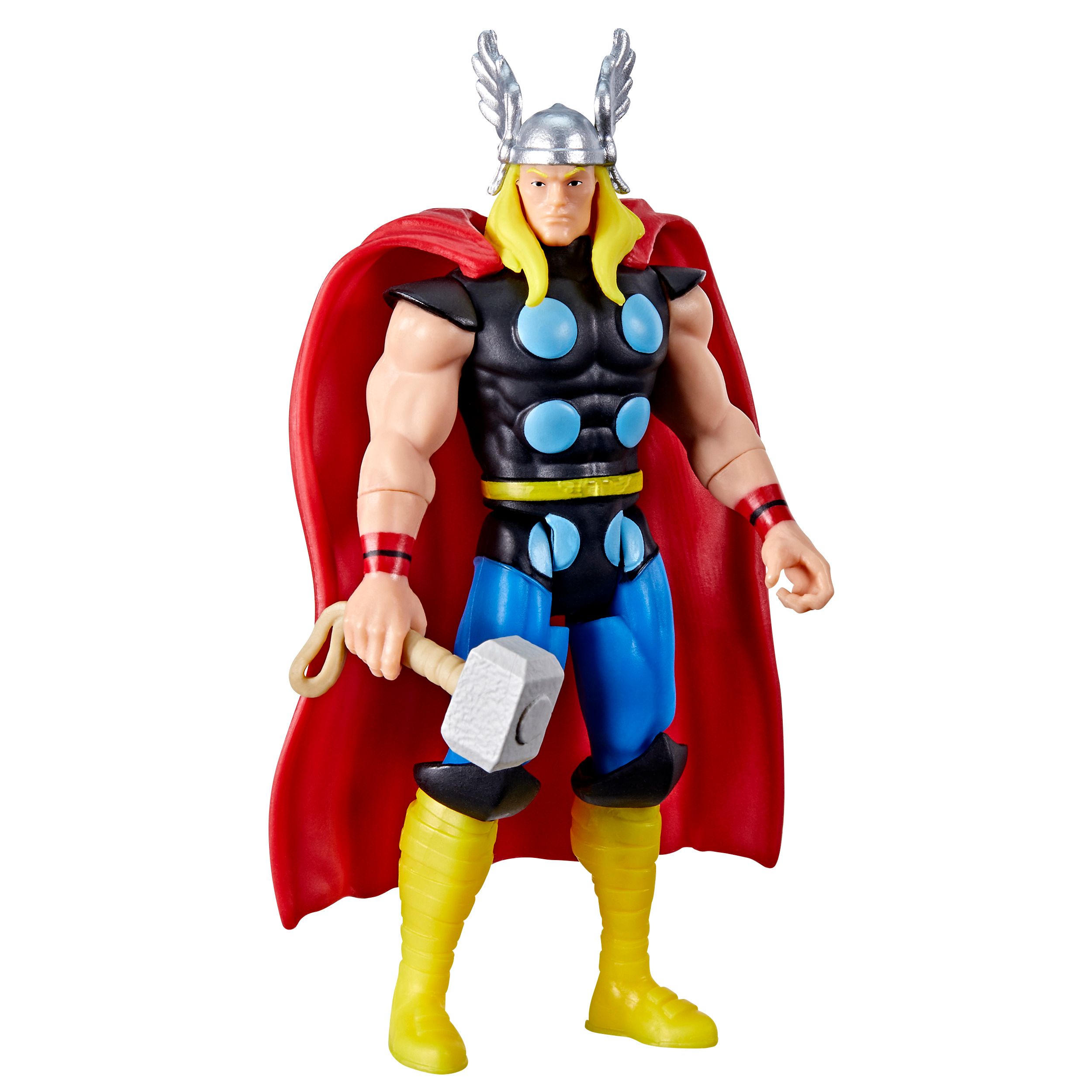 Hasbro Legends Marvel Legends Retro 375 Thor-figuur - Actiefiguren & verzamelitems - PVC - Meerkleurig