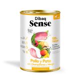 Dibaq Nourriture Humide Pour Chiens Au Poulet Et Au Canard Sense Grain Free Adulte 380g