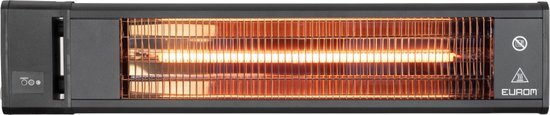 Euromac Eurom TH1800R Terrasverwarmer - 1800W - Zwart