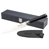 Katana Saya 12cm Officemes, 67-lagig VG-10 Damascus roestvrij staal, Pakkawood handvat