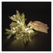 EMOS - LED maretak - maretak met 14 LED's, warm wit - 6/18h timer, werkt op batterijen (2x AA), 0,25 m kabellengte, incl. jutezak
