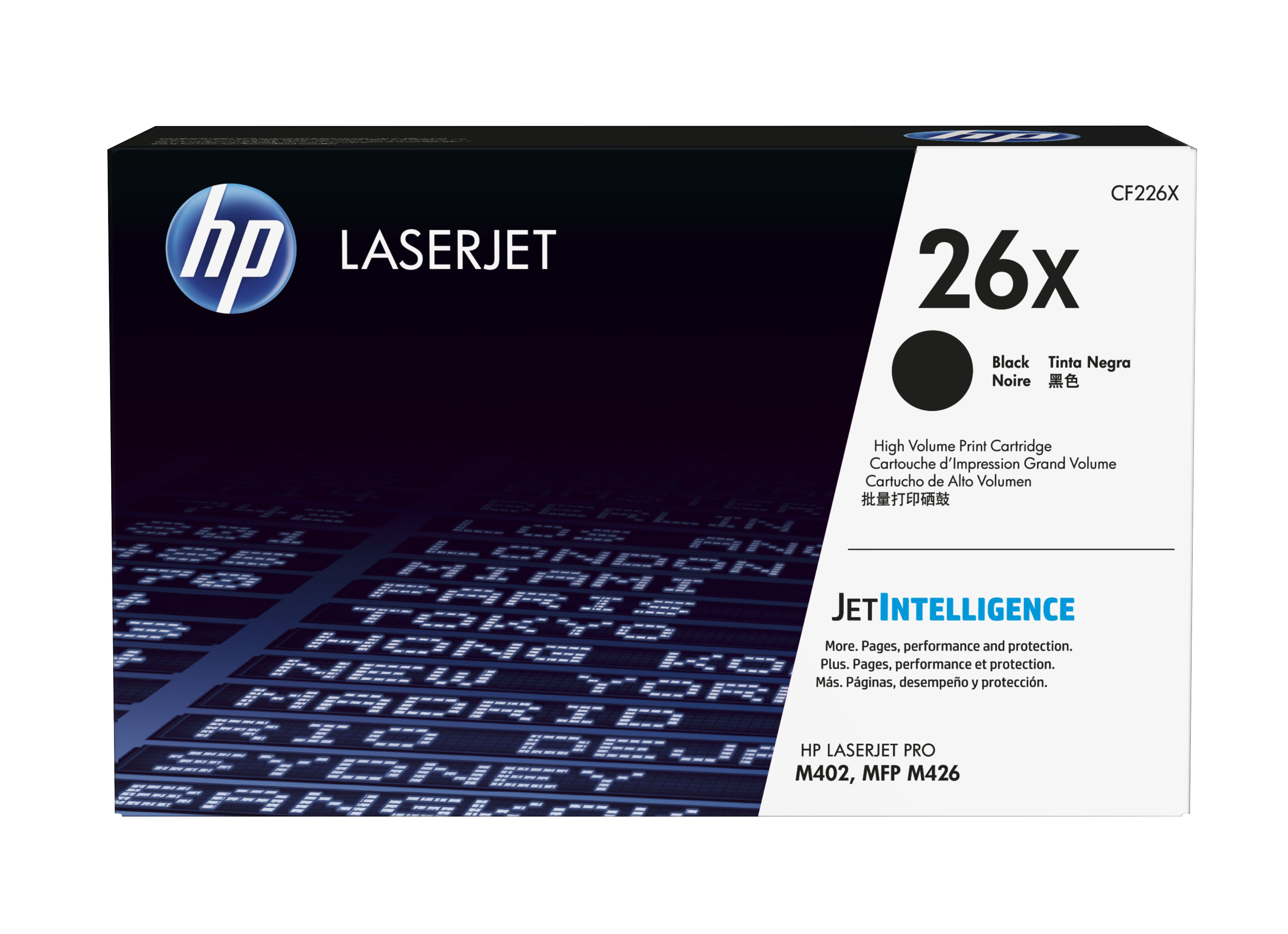 HP   26X originele high-capacity zwarte LaserJet tonercartridge