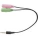 T'nB adaptateur audio mini-jack stéréo 3,5 mm femelle vers mini-jack stéréo 3,5 mm mâle