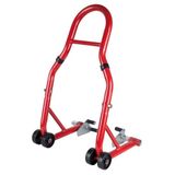 MOTOBLOUZ Paddockstand Voor – Universele Motorstandaard voor de Vork – Draagvermogen 200 – Instelbare Breedte 18-27 cm – Inclusief Rubberen Adapters