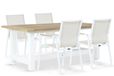 Lifestyle Garden Furniture Lifestyle Fiora/Los Angeles 200 cm dining tuinset 5-delig