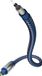 IN-AKUSTIK Premium Optokabel Toslink - Toslink 1.0 m Blauw