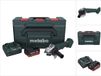 Metabo W 18 L 9-125 meuleuse d'angle sans fil 18 V 125 mm + 1x batterie 5,5 Ah + chargeur + metaBOX