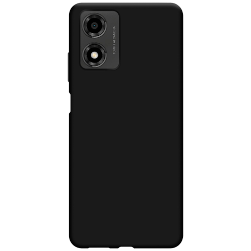 Just in Case TPU Back Cover Zwart Motorola Moto E14