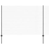 vidaXL - Zeshoekig gaashek met palen - 10 x 1,5 m - PVC-Coated - Staal - Grijs