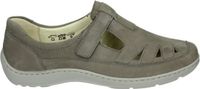 Waldlaufer 496510-H-Henni Lage sneakers Dames Nubuck Taupe 35.5