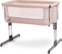Caretero Wieg Sleep2gether Aanschuifbedje Co Sleeper Op Wielen - Kinderbedje - Open Voorkant Beige