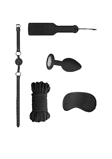 Ouch! Kits Introductory Bondage Kit #5 - Black