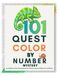 101 Quest 101 Quest Color by Number Mystery: An Addictive Pixel Coloring Book for Adults Featuring Hidden 2.5D-Inspired Art for Relaxation