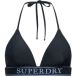 Superdry Dames zwemkleding top Logo Triangle