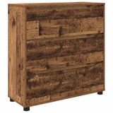 vidaXL Opbergkast Bewerkt Hout Oud Hout 81 cm