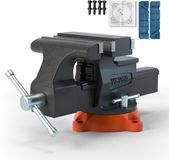 VEVOR 16,7 Cm Bankschroef Aambeeld 360° Draaibaar