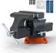 VEVOR 16,7 Cm Bankschroef Aambeeld 360° Draaibaar