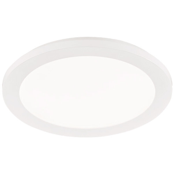 BES LED LED Plafondlamp - Trion Camy - Opbouw Rond 15W - Spatwaterdicht IP44 - Dimbaar - Warm Wit 3000K - Mat Wit