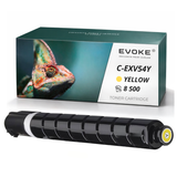 Evoke Compatible Toner for Canon C-Exv54Y Yellow 8500 Pages