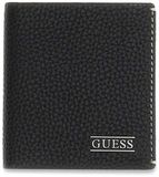 GUESS Boston Bifold Wallet Zwart Leer
